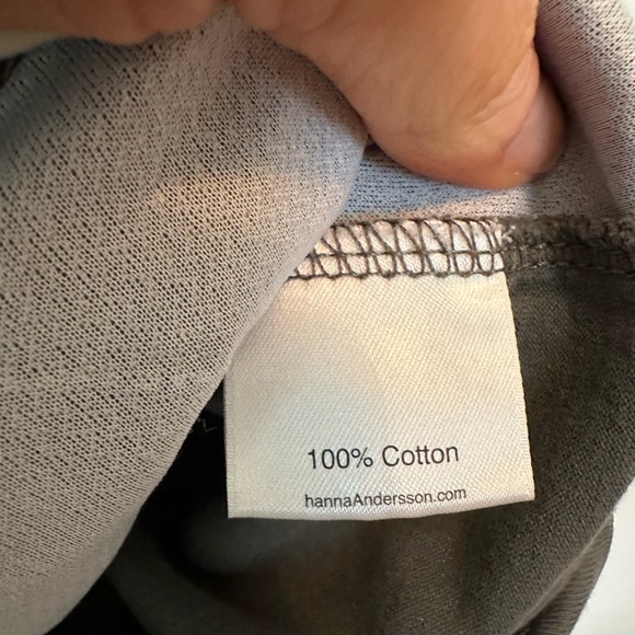 Hanna Andersson Boys Owl Appliqué w/ Glasses Long Sleeve Shirt (Size 100/4) - Picture 4 of 4